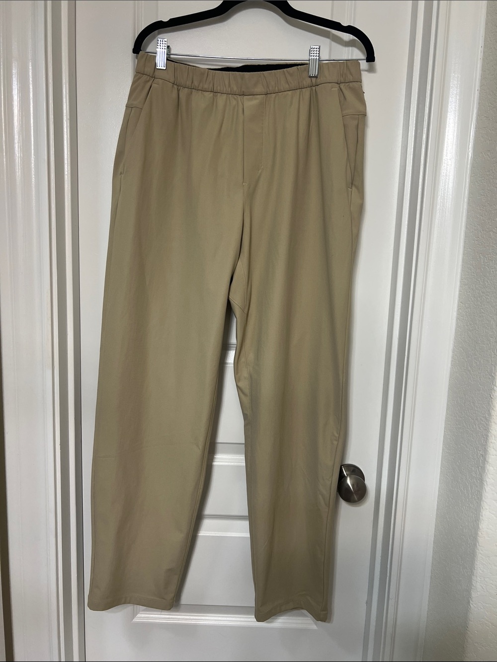 lululemon athletica Men's Tan Travel Chinos